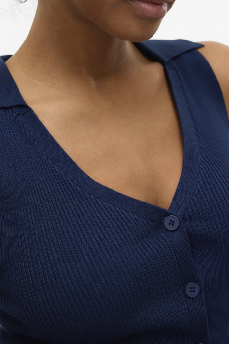 Vero Moda vmwillow sl v-neck polo top
